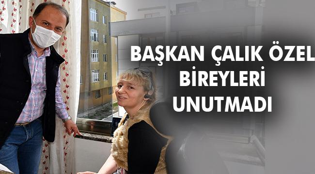 BAŞKAN ÇALIK “ENGELLİLER HAFTASI’NDA” ÖZEL BİREYLERLE BULUŞTU