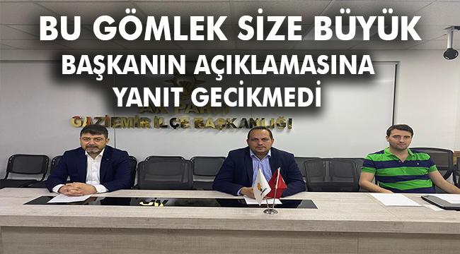 Başkan Halil Arda'nın paylaşımına AK Parti Gaziemir'den cevap geldi