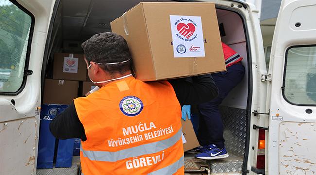 Büyükşehir, 24 Bin 217 Aileye Yardım Kolisi Desteğinde Bulundu