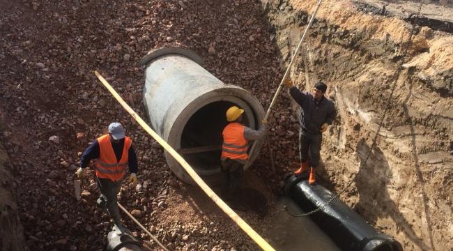 Büyükşehir’den ilçelerde altyapı hamlesi