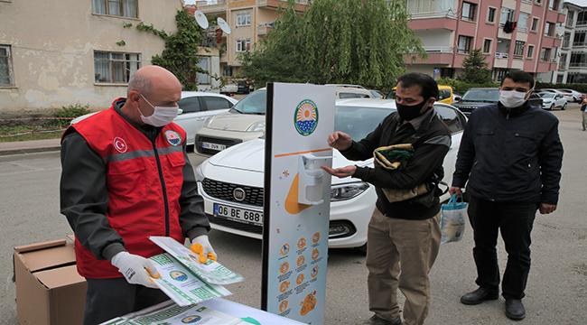Gölbaşı’nda Cuma Namazı Tedbirlerle Kılındı…