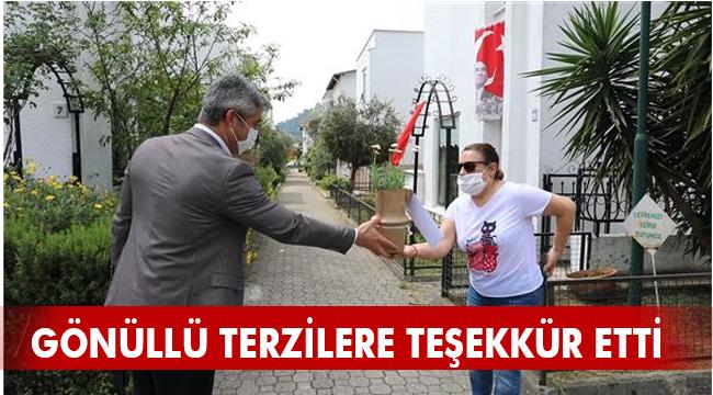 GÖNÜLLÜ TERZİLERE BAŞKAN OKTAY’DAN TEŞEKKÜR