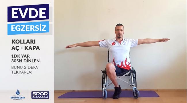 İBB’DEN ÖZEL BİREYLER İÇİN EGZERSİZ SERİLERİ