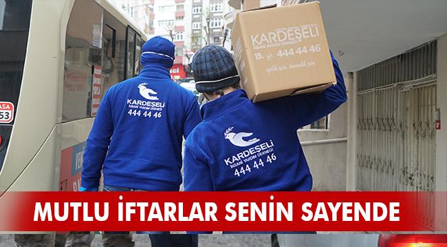 KARDEŞ ELİ DERNEĞİ RAMAZAN YARDIMLARINA BAŞLADI