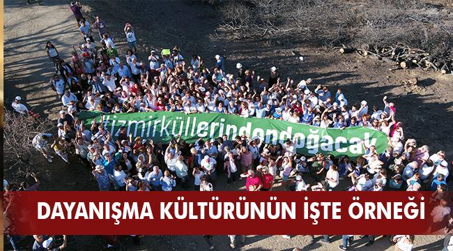Orman İzmir'de 1.5 milyon liraya ulaşıldı