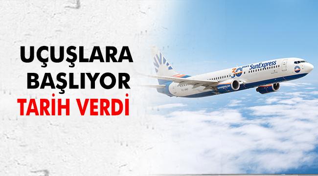 SunExpress, 4 Haziran’da iç hat uçuşlarına başlıyor