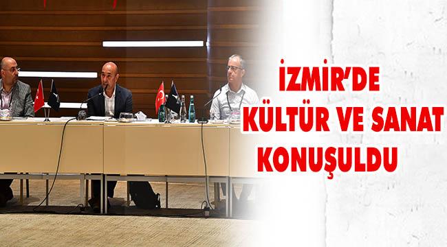 Başkan Soyer kültür üreticileriyle bir araya geldi