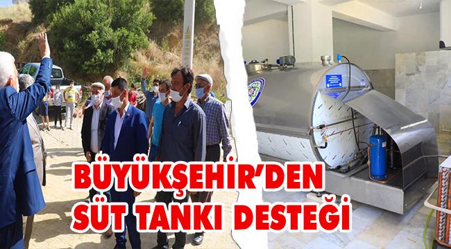 Büyükşehirden Üreticinin Yüzünü Güldüren Destek