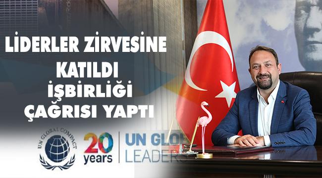Çiğli Belediye Başkanı Utku Gümrükçü, Birleşmiş Milletler 2020 Liderler Zirvesi’ne Katıldı