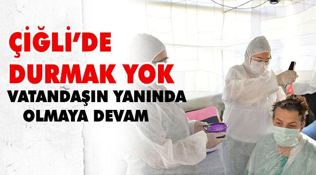 Çiğli’de Evde Bakım Hizmeti Kaldığı Yerden Devam Ediyor