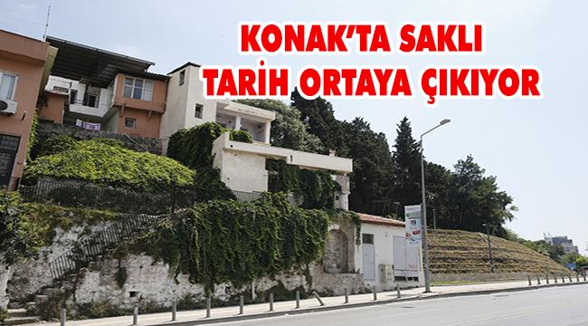 Konak’ta saklı tarih ortaya çıkıyor