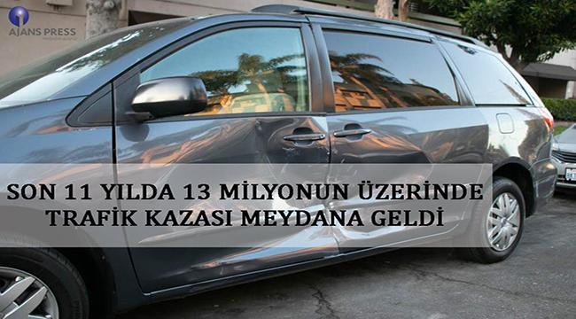 TRAFİK KAZALARINDA ÖLENLERİN YÜZDE 42,7’SİNİ SÜRÜCÜLER OLUŞTURDU