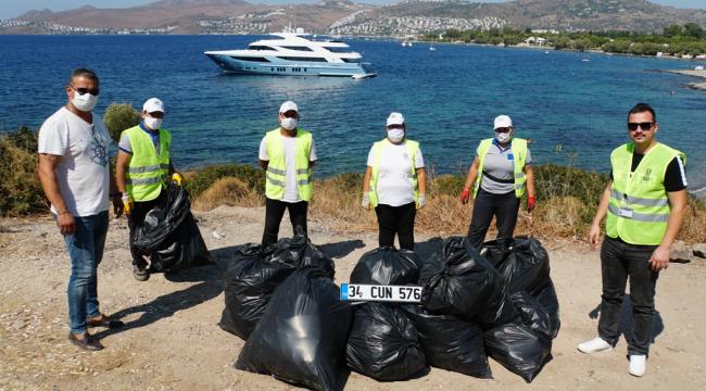 2 SAATTE 1 KAMYON ÇÖP TOPLANDI