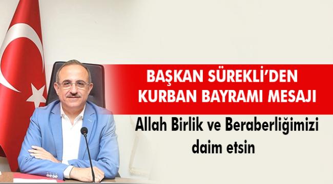 AK Parti İzmir İl Başkanı Kerem Ali Sürekli'den Kurban Bayramı Mesajı