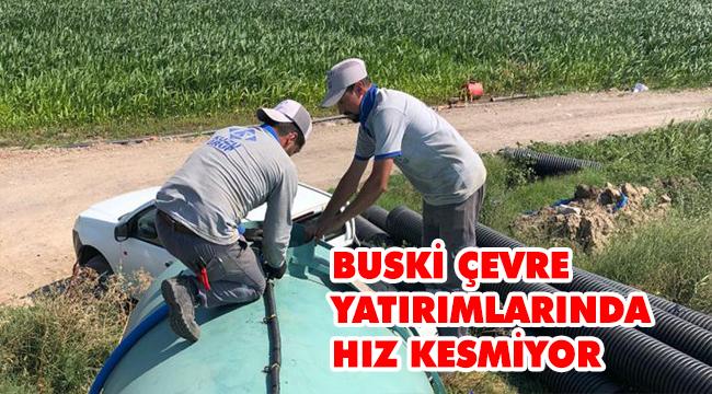 Bir çevre sorununun daha önüne geçilmiş oldu