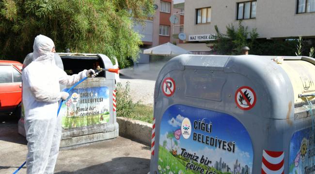 Çiğli’de haşereyle etkin mücadele