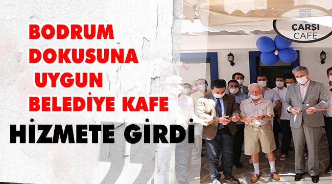 COVID-FREE BELGELİ ÇARŞI CAFE HİZMETE GİRDİ
