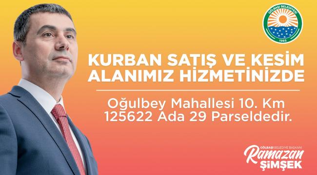 GÖLBAŞI BELEDİYESİ KURBAN BAYRAMI’NA HAZIR