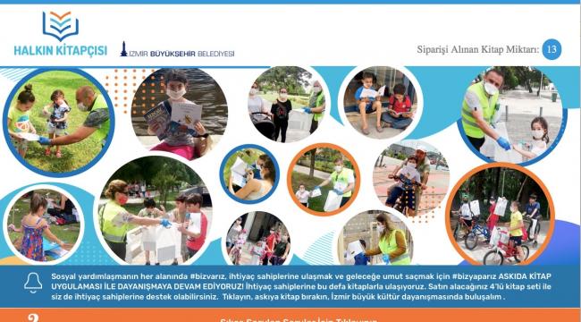 İzmir dayanışmasında yeni adım: Askıda Kitap kampanyası