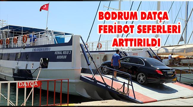 Muğla Büyükşehir Belediyesi Bodrum-Datça arası feribot seferlerini arttırdı