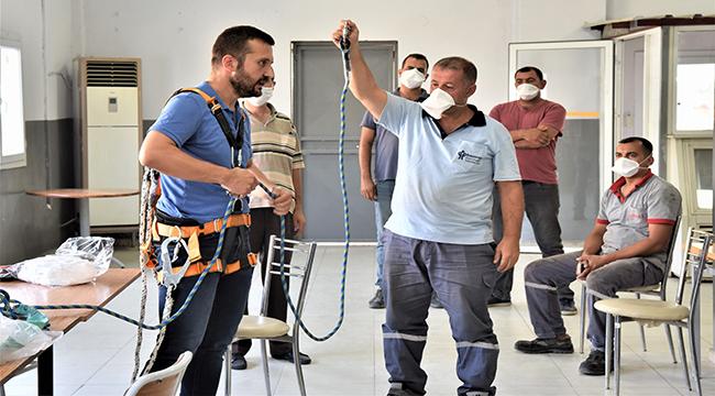 Bornova’da önce iş güvenliği