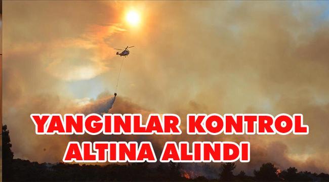Bursa ve Muğla Yangınları Kısa Sürede Kontrol Altına Alındı