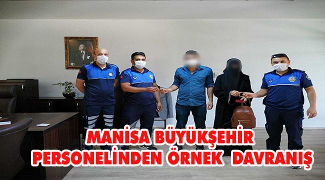 Büyükşehir Personelinden Örnek Davranış