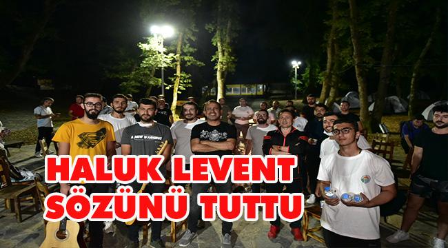 Haluk Levent’ten sürpriz ziyaret!