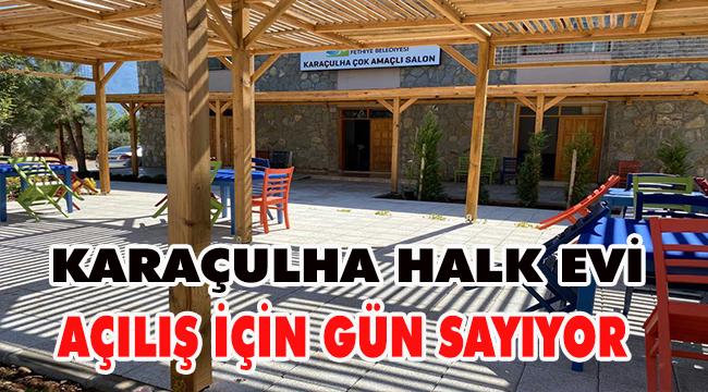 Karaçulha Halk Evi’nde hazırlıklar son noktada