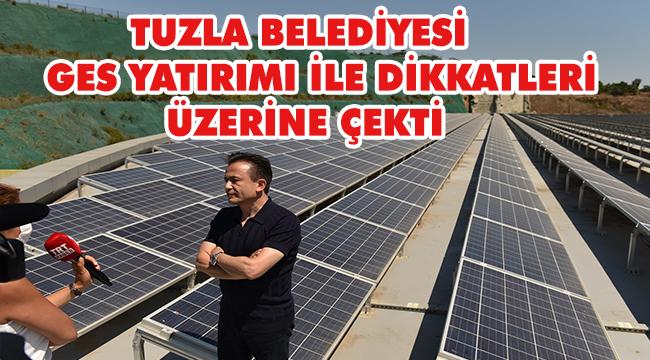 Tuzla Belediyesi, kamunun ve İstanbul'un en büyük Güneş Enerjisi Santrali'ni kurdu
