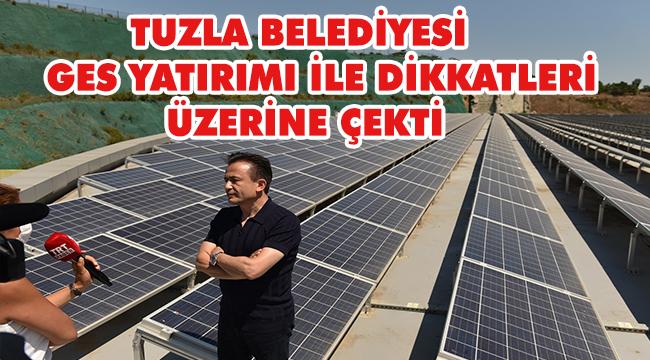 Tuzla Belediyesi, kamunun ve İstanbul’un en büyük Güneş Enerjisi Santrali’ni kurdu