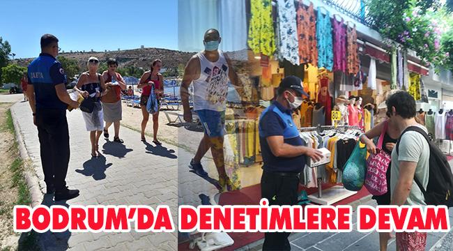 ZABITA ÖNCE UYARIP ARDINDAN MASKE VERİYOR