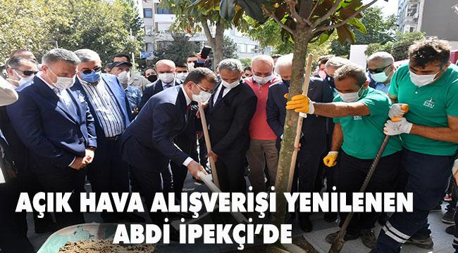 Abdi İpekçi Caddesi’nin yenileme ve düzenleme çalışmaları tamamlandı