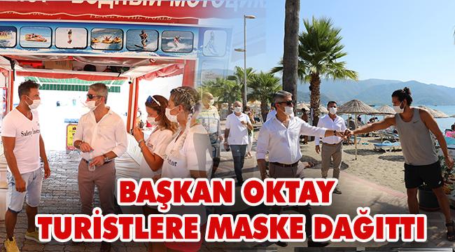 Başkan Oktay Uzunyalı sahilinde denetim yaptı