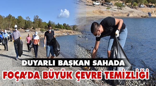 Çevreye duyarsız eller kirletti, çevre dostu eller temizledi…