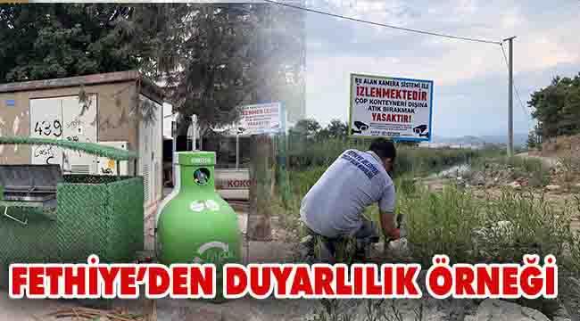 Fethiye Belediyesi’nden  Foto-Kapan'lı Önlem