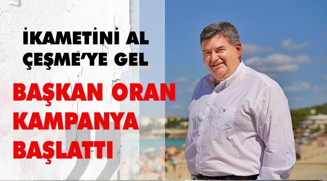 İkametini Al Çeşme'ye gel: "Hedef 50 bin Çeşmeli"