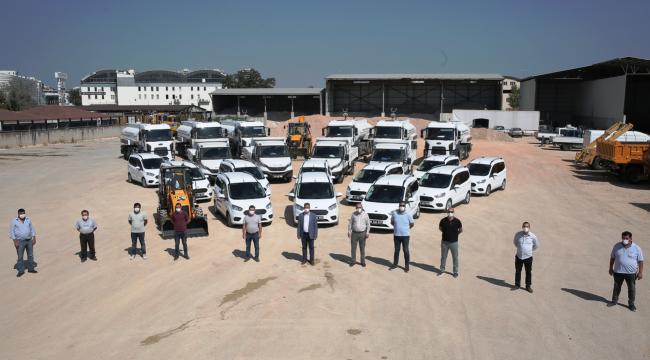 Nilüfer’in araç parkı büyüyor