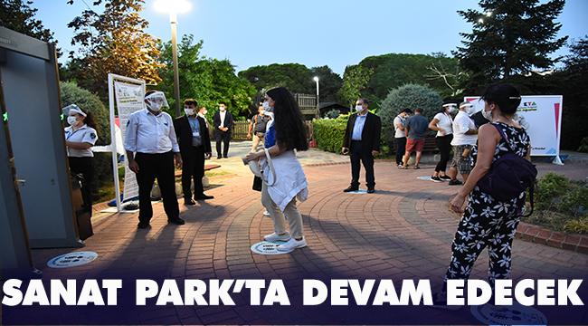 "Sanat Parkta" Festivali, 17 Eylül itibariyle kaldığı yerden devam ediyor