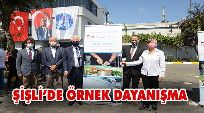 ŞİŞLİ’DE ÖRNEK DAYANIŞMA “ŞİŞLİ SOSYAL MUTFAK” HAYATA GEÇİYOR