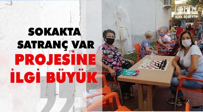 Sokakta Satranç Var Projesine İlgi Büyük