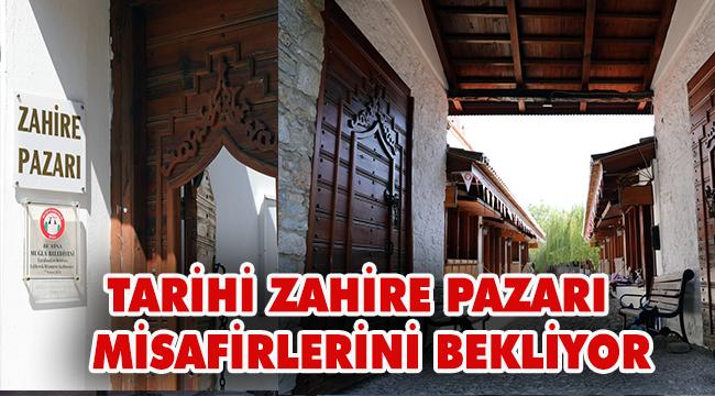 Tarihi Zahire Pazarı Menteşe Belediyesi tarafından işletilecek