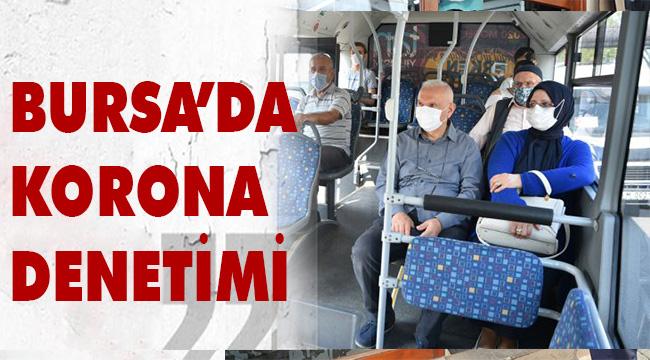 Toplu taşımada korona denetimi