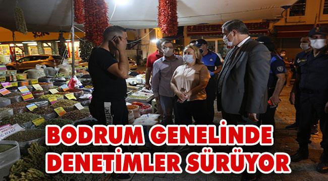 TURGUTREİS’TE KOVİD-19 DENETİMİ