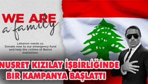 Türk Kızılay ve Nusr-Et'ten tüm dünyaya Beyrut'a destek çağrısı