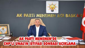 ''Belediye Başkanı Aksoy'un yaptıkları, istifa ile açıkça ortaya çıkmıştır''