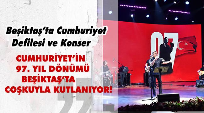 BEŞİKTAŞ&#039;TA CUMHURİYET COŞKUSU &quot;CUMHURİYET DEFİLESİ&quot; İLE BAŞLADI