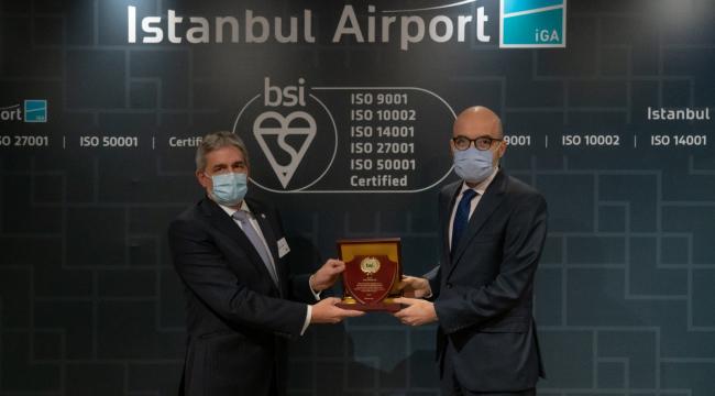 İstanbul Havalimanı Uluslararası sertifikalara layık görüldü