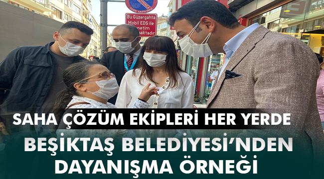 Rıza Akpolat: "Beşiktaş Saha Çözüm Hareketi ile ilçemizi dayanışma ağlarıyla örüyoruz