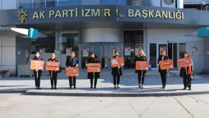 AK Kadın İzmir'den kadına şiddet açıklaması
